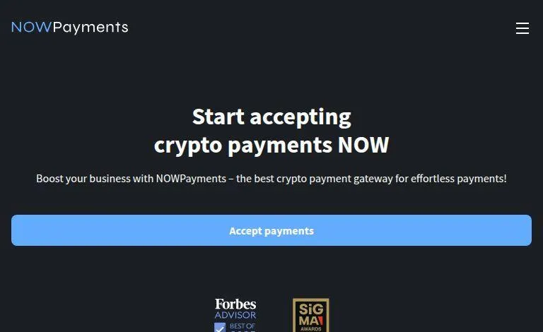 Now Payments: A Simple Crypto Payment Gateway