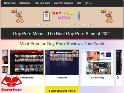 GayPornMenu