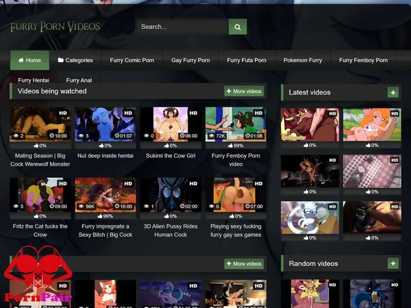 Furry Porn Videos